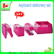 new desgin office stationery set tape dispenser and stapler